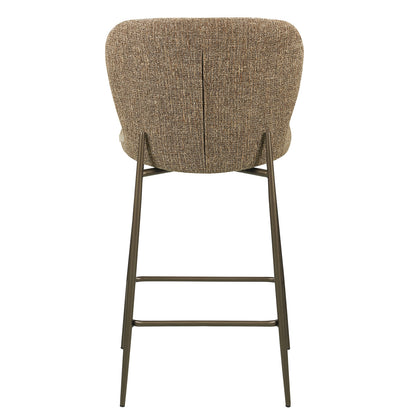 Richmond Möbel Thekenstuhl Odarby Feuerresistent brown tweed | 216096