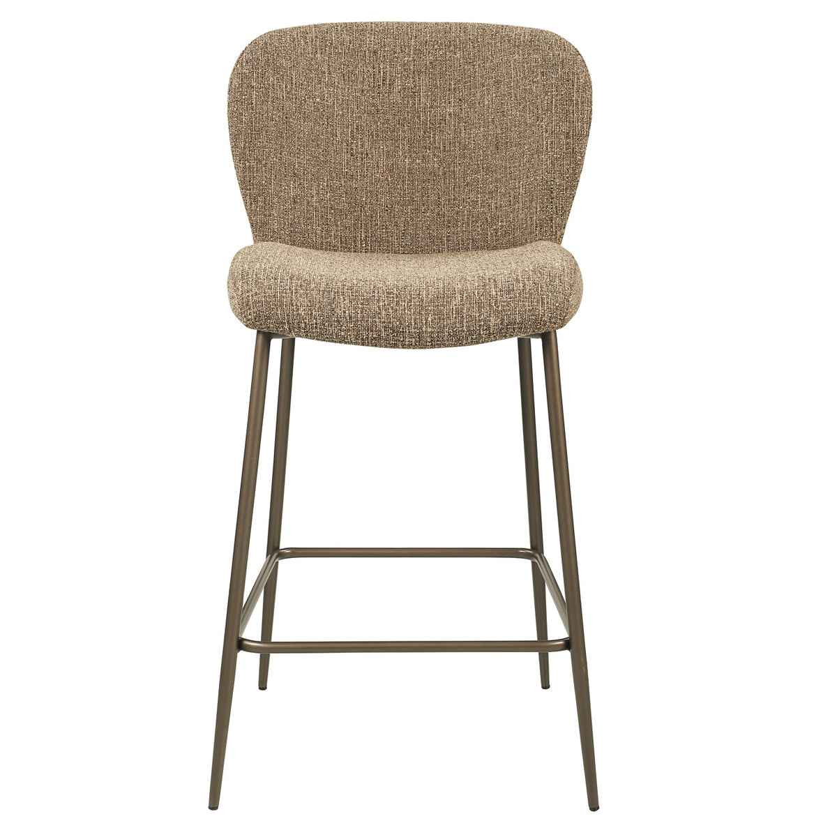 Richmond Möbel Thekenstuhl Odarby Feuerresistent brown tweed | 216096