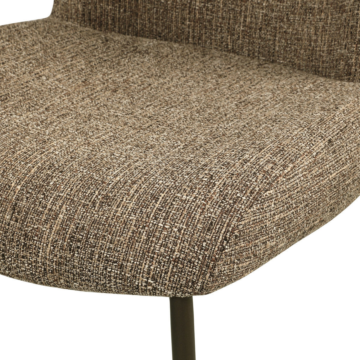 Richmond Möbel Esszimmerstuhl Odarby Feuerresistent (Set von 2) brown tweed | 216097