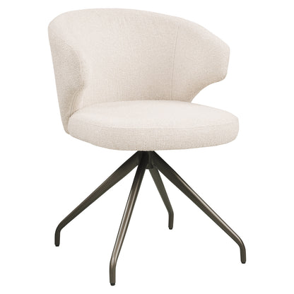 Richmond Möbel | Esszimmerstuhl Milly drehbar | Cream-fusion