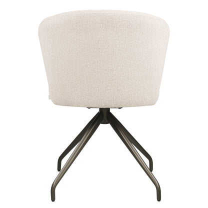 Richmond Möbel | Esszimmerstuhl Milly drehbar | Cream-fusion