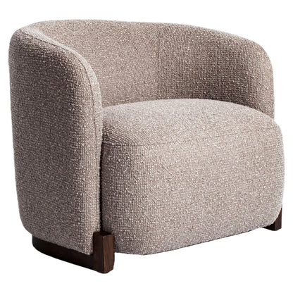 Richmond Möbel Lounge Stuhl Hannah Feuerresistent mocca chunky | 216113