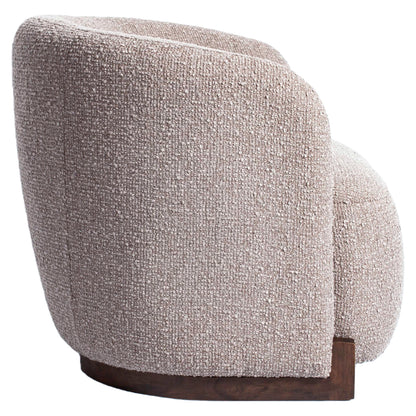 Richmond Möbel Lounge Stuhl Hannah Feuerresistent mocca chunky | 216113