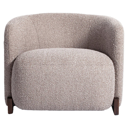 Richmond Möbel Lounge Stuhl Hannah Feuerresistent mocca chunky | 216113