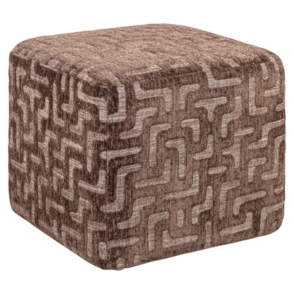 Richmond Möbel Hocker & Fußbank Ciela brown labyrinth | 216374