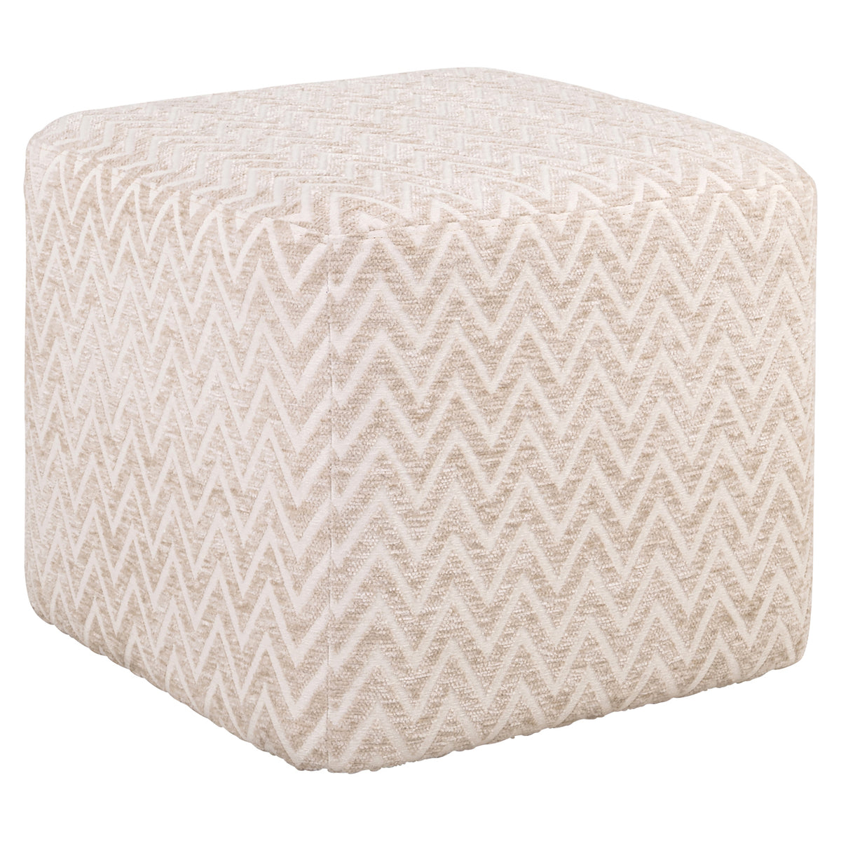 Richmond Möbel Hocker & Fußbank Ciela beige chevron | 216375