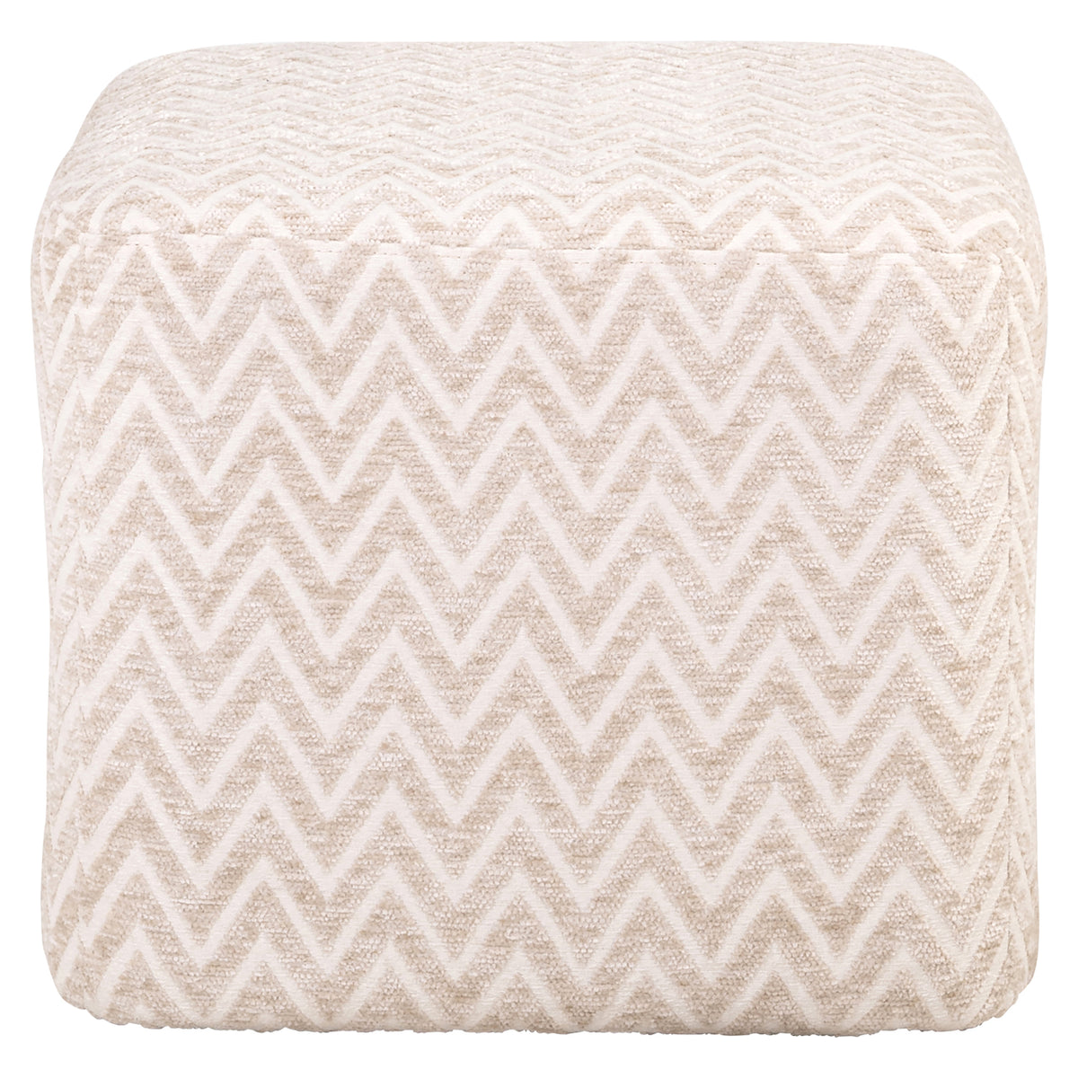 Richmond Möbel Hocker & Fußbank Ciela beige chevron | 216375