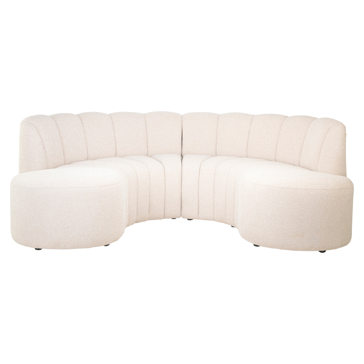 Richmond Möbel Sitzbank Landmark round (Set von 2) lodge desert | 216407
