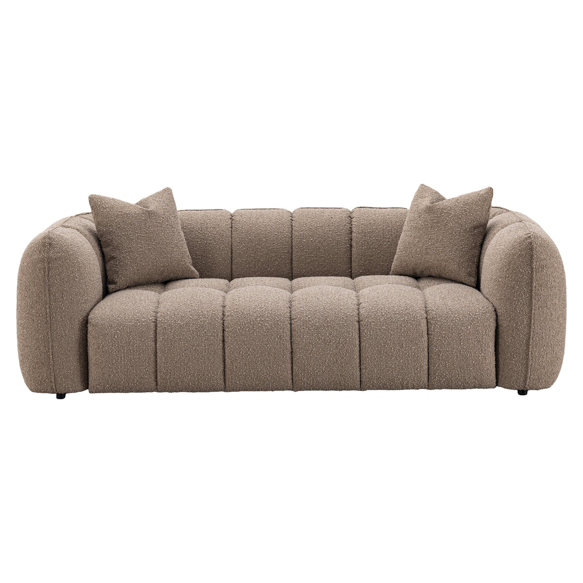 Richmond Möbel Sofa Hogan Feuerresistent mocca chunky | 216603