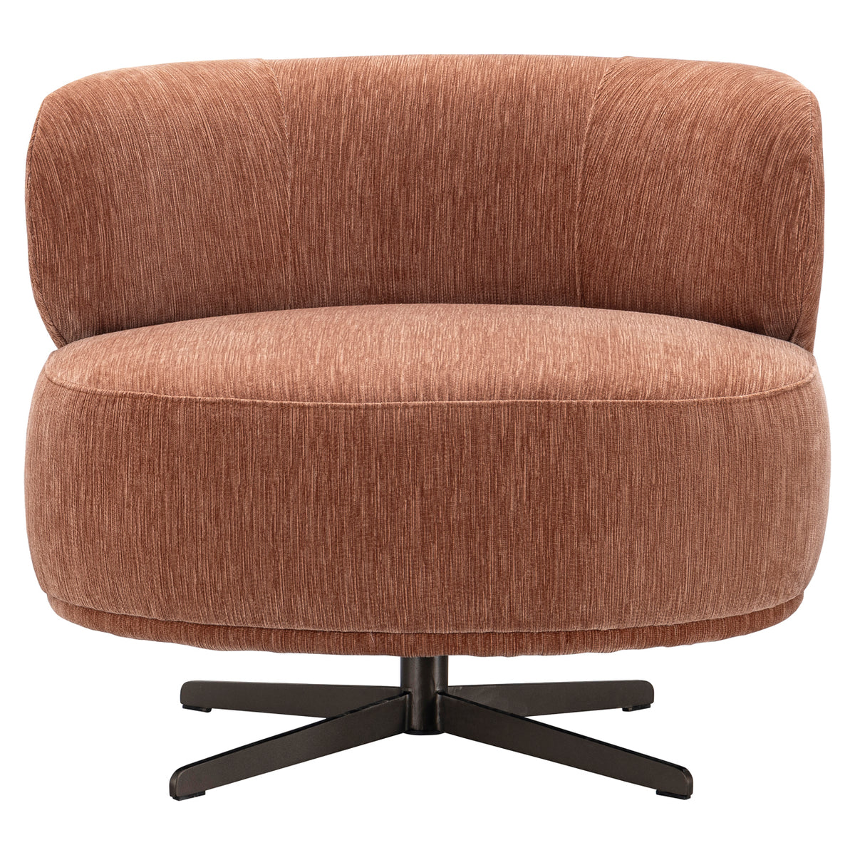 Richmond Möbel Lounge Stuhl Lauren drehbar be straight mocha mousse | 216624