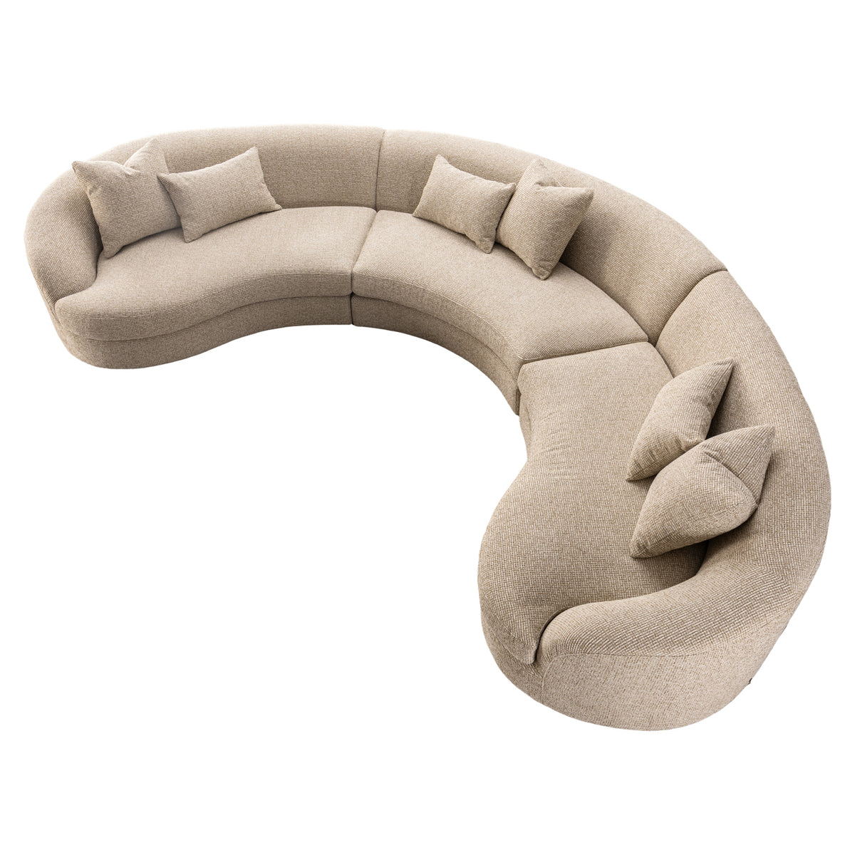 Richmond Möbel Sofa Morena cream blockweave | 216626