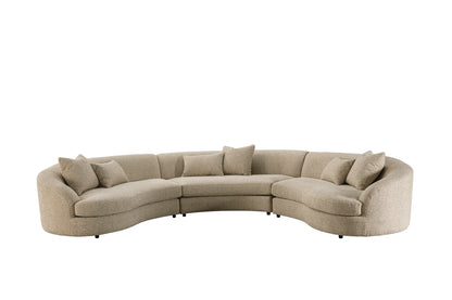 Richmond Möbel Sofa Morena cream blockweave | 216626