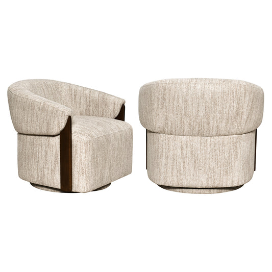 Lounge chair Marina swivel fire retardant