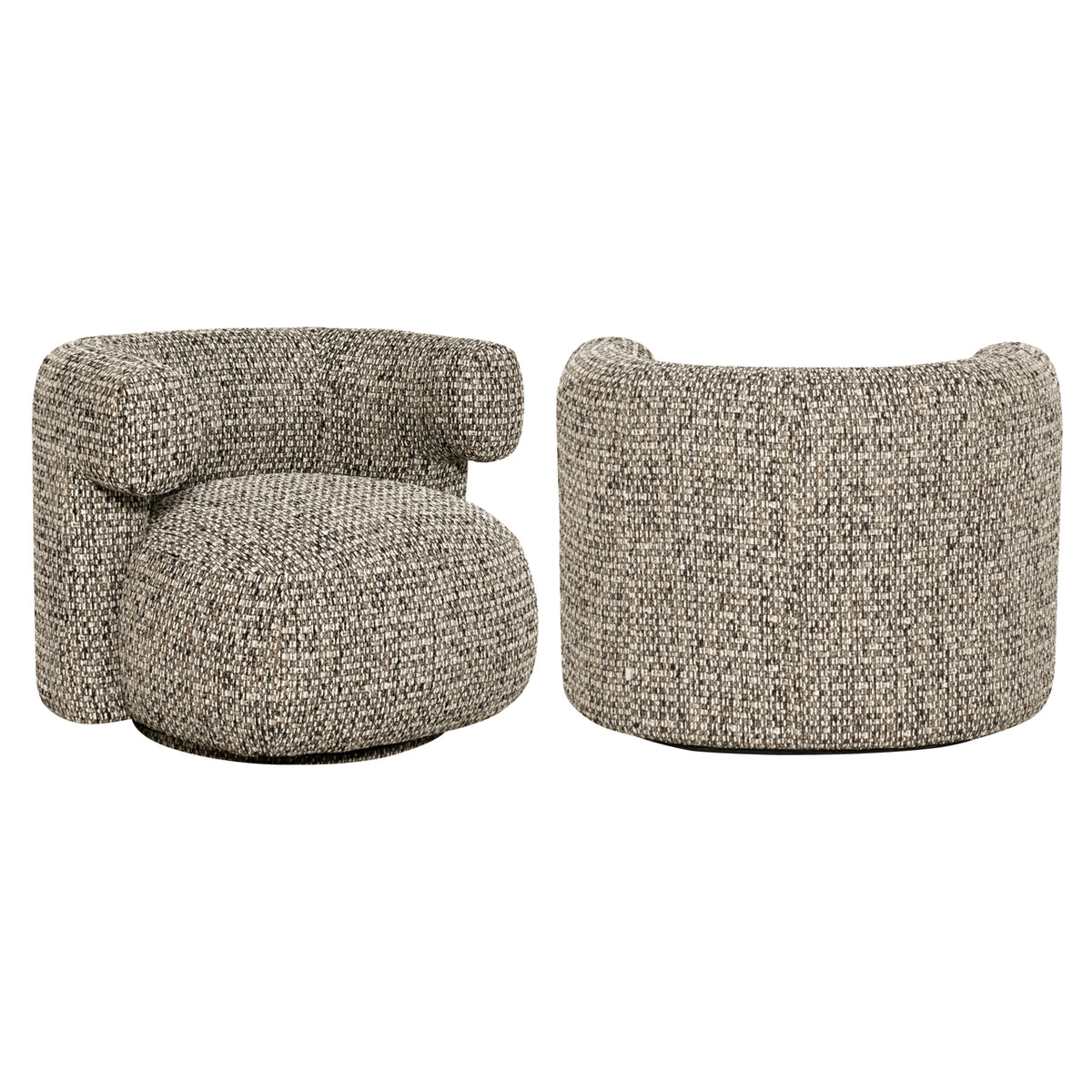 Richmond Möbel Lounge Stuhl Talley drehbar cobblestone | 216741