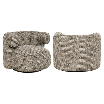 Richmond Möbel Lounge Stuhl Talley drehbar cobblestone | 216741