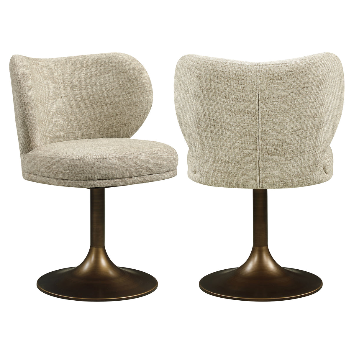Richmond Möbel Esszimmerstuhl Amely drehbar natural softweave | 216762