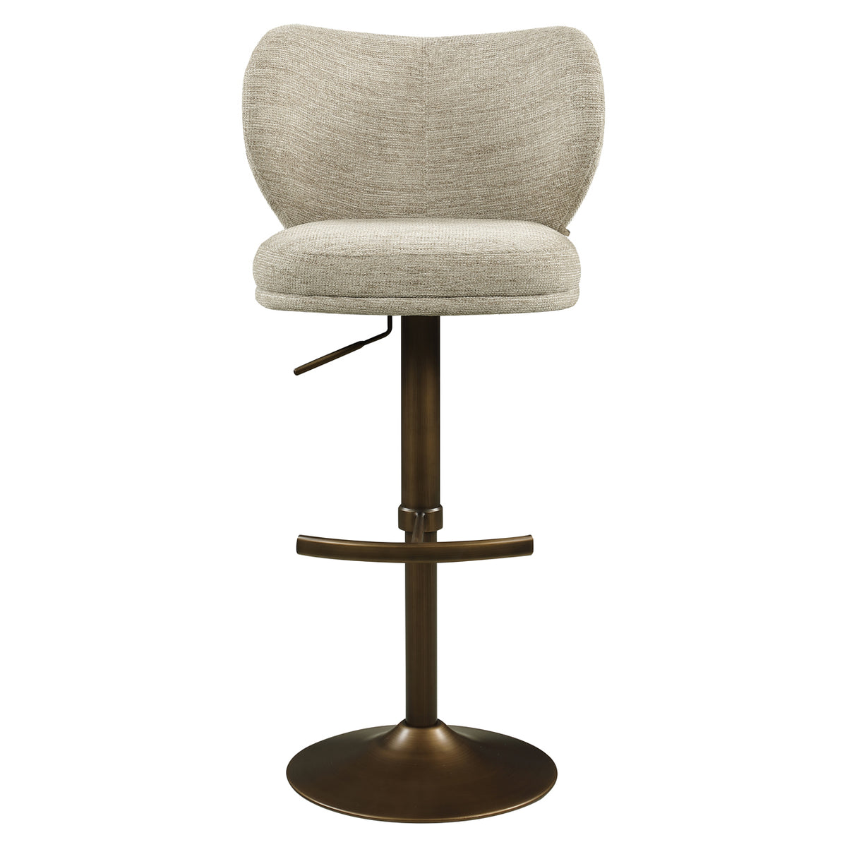 Richmond Möbel Barhocker Amely drehbar natural softweave | 216764