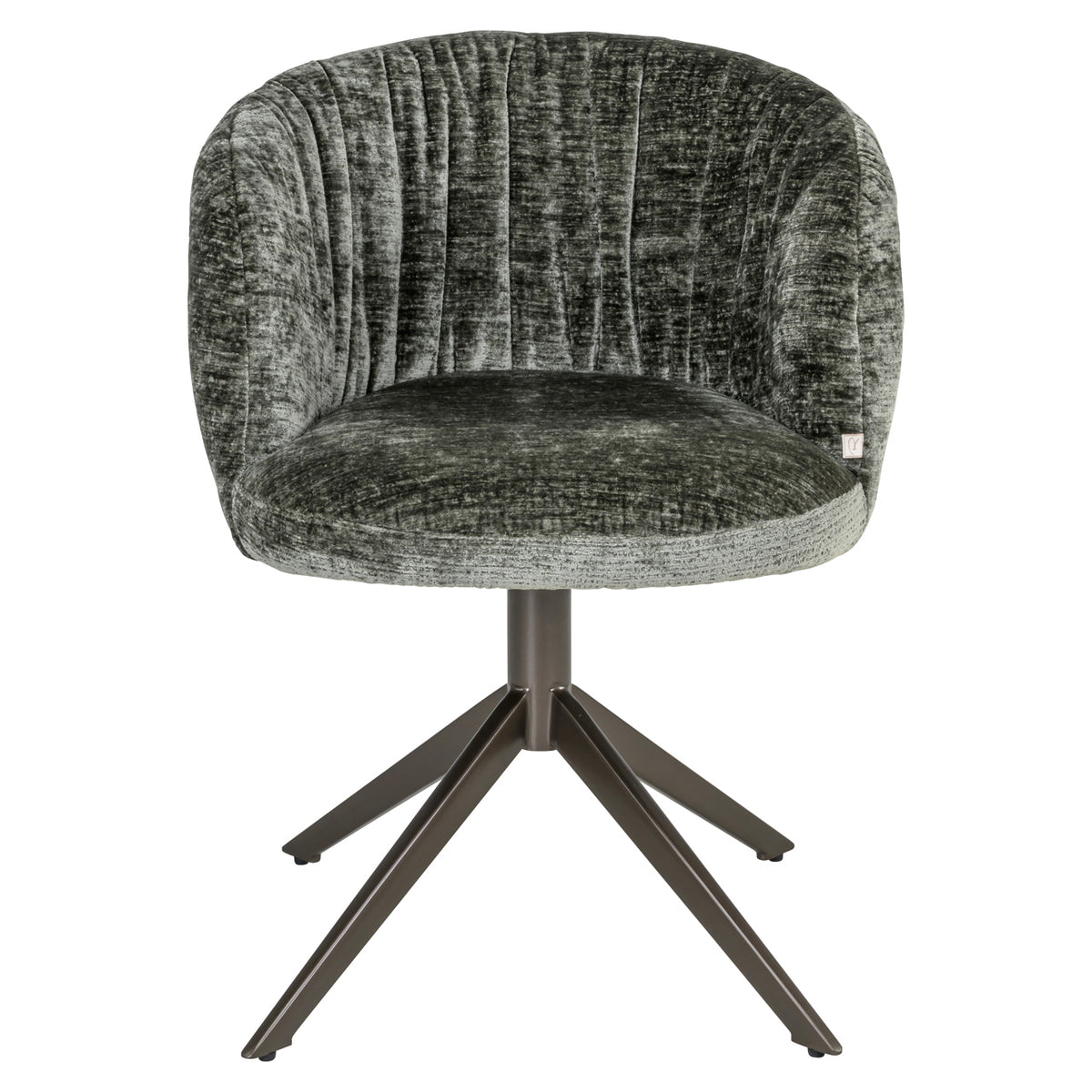 Richmond Möbel Esszimmerstuhl Cassi drehbar sage chenille | 216766