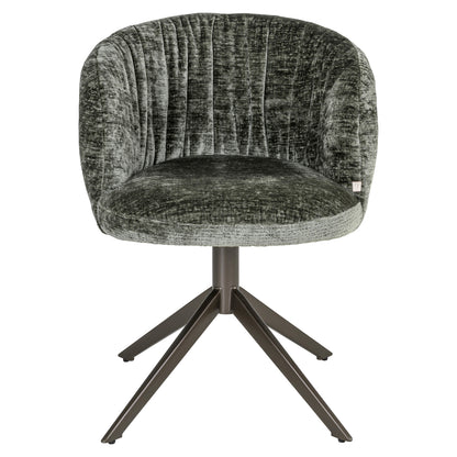 Richmond Möbel Esszimmerstuhl Cassi drehbar sage chenille | 216766