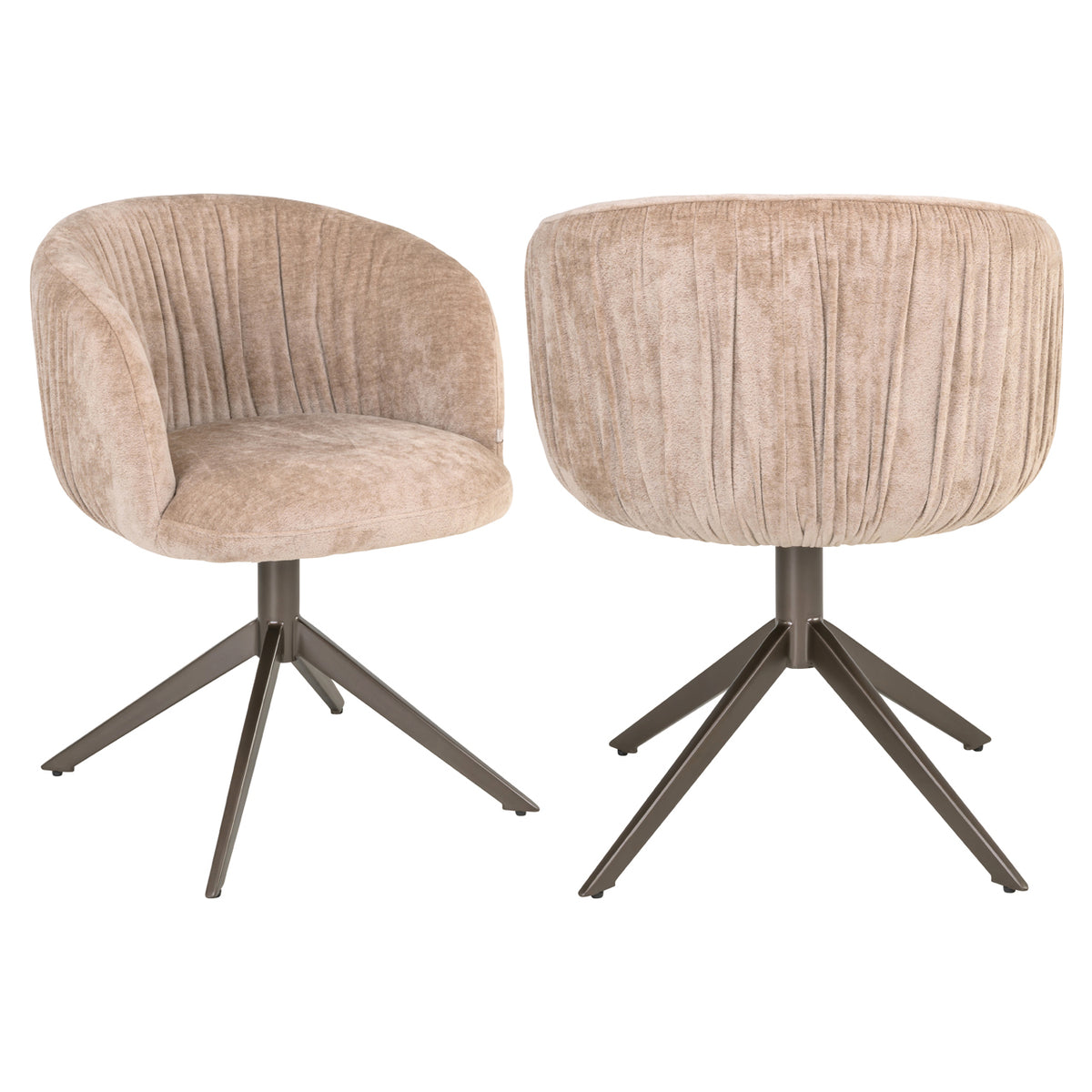 Richmond Möbel Esszimmerstuhl Cassi drehbar sand soft | 216767