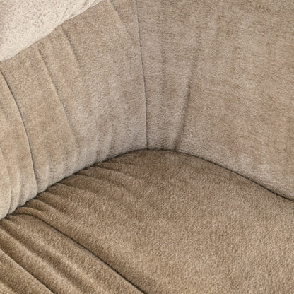 Richmond Möbel Esszimmerstuhl Chase drehbar cream blockweave | 216781