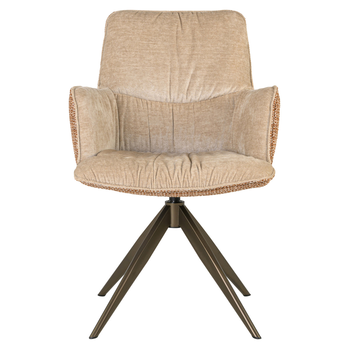 Richmond Möbel Esszimmerstuhl Chase drehbar ginger jacquard | 216782