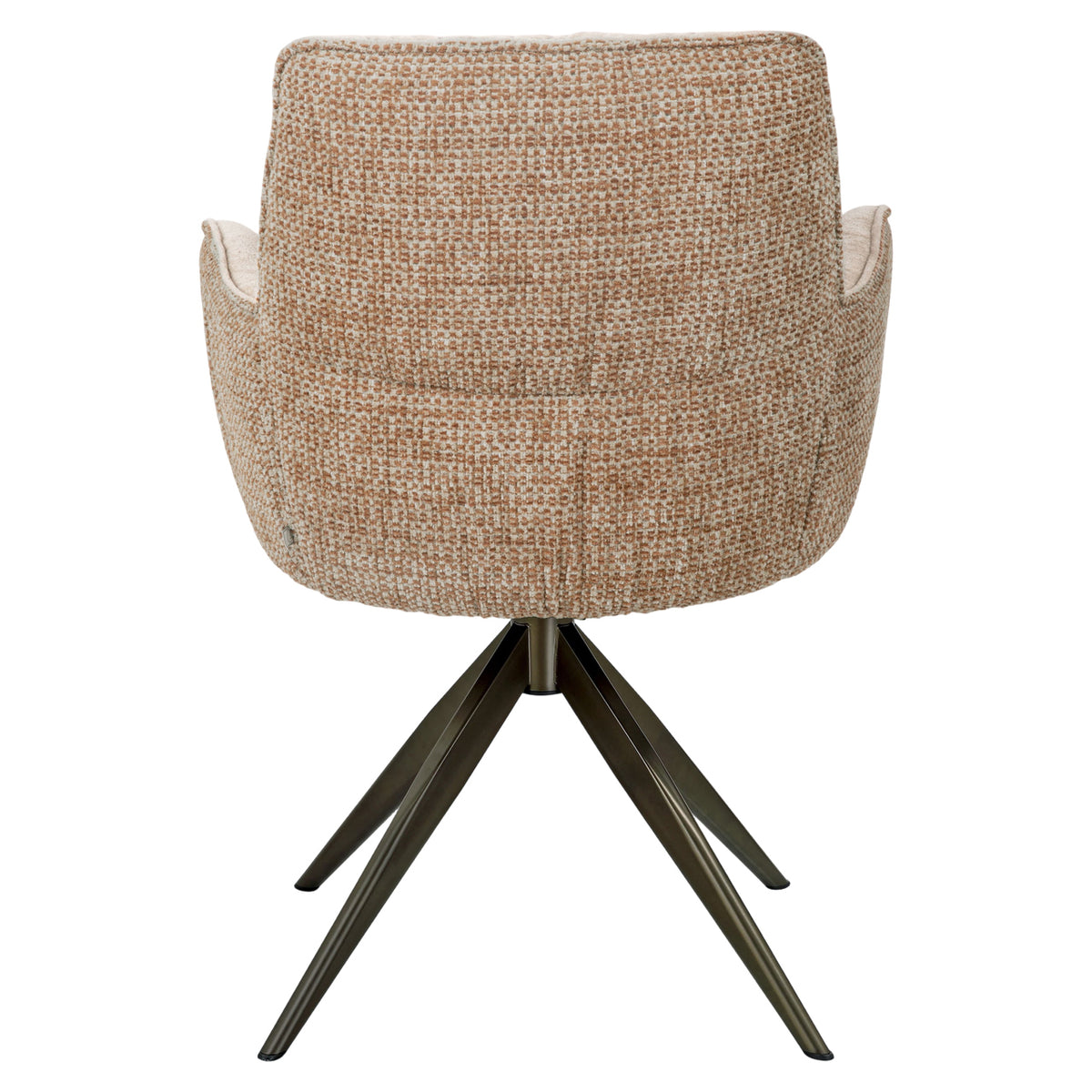Richmond Möbel Esszimmerstuhl Chase drehbar ginger jacquard | 216782