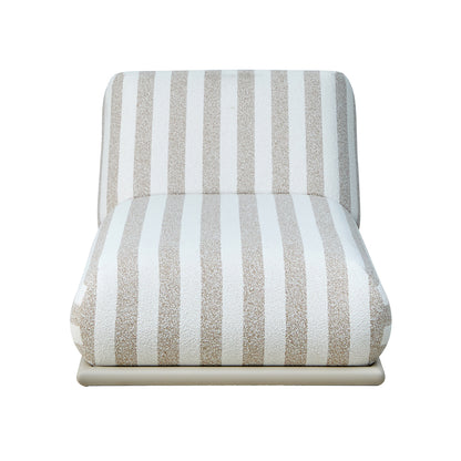Richmond Möbel Outdoor Liege Sullivan ecru stripe | 216961
