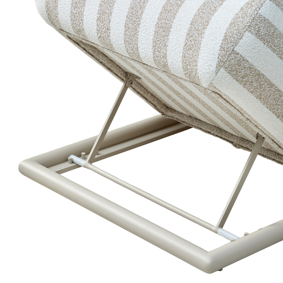 Richmond Möbel Outdoor Liege Sullivan ecru stripe | 216961