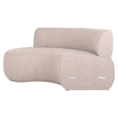 Richmond Möbel | Sitzbank Sorrobon cayenne green open end left round