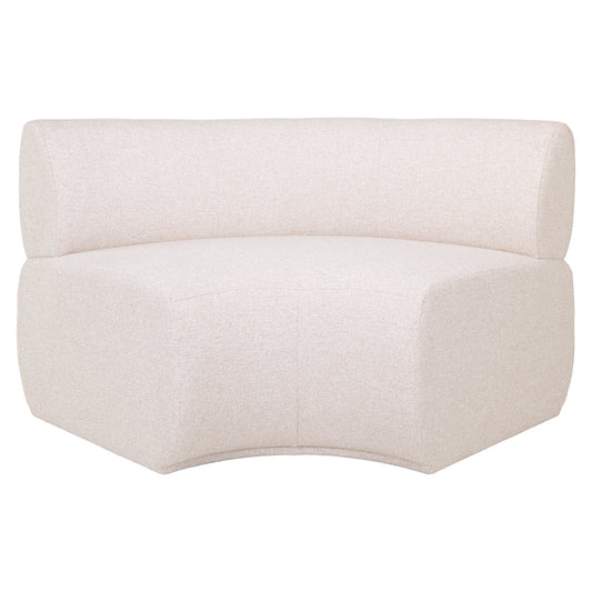Richmond Möbel | Sitzbank Sorrobon cayenne ecru corner round