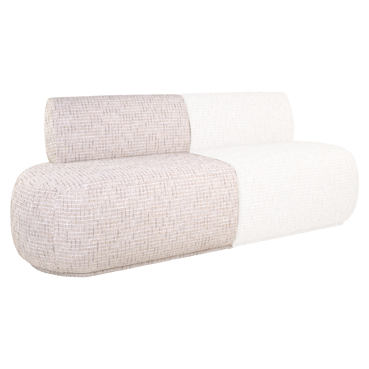 Richmond Möbel | Sitzbank Sorrobon trendy cream open end left straight