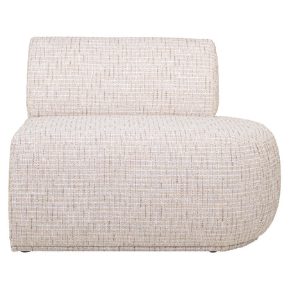 Richmond Möbel | Sitzbank Sorrobon trendy cream open end right straight
