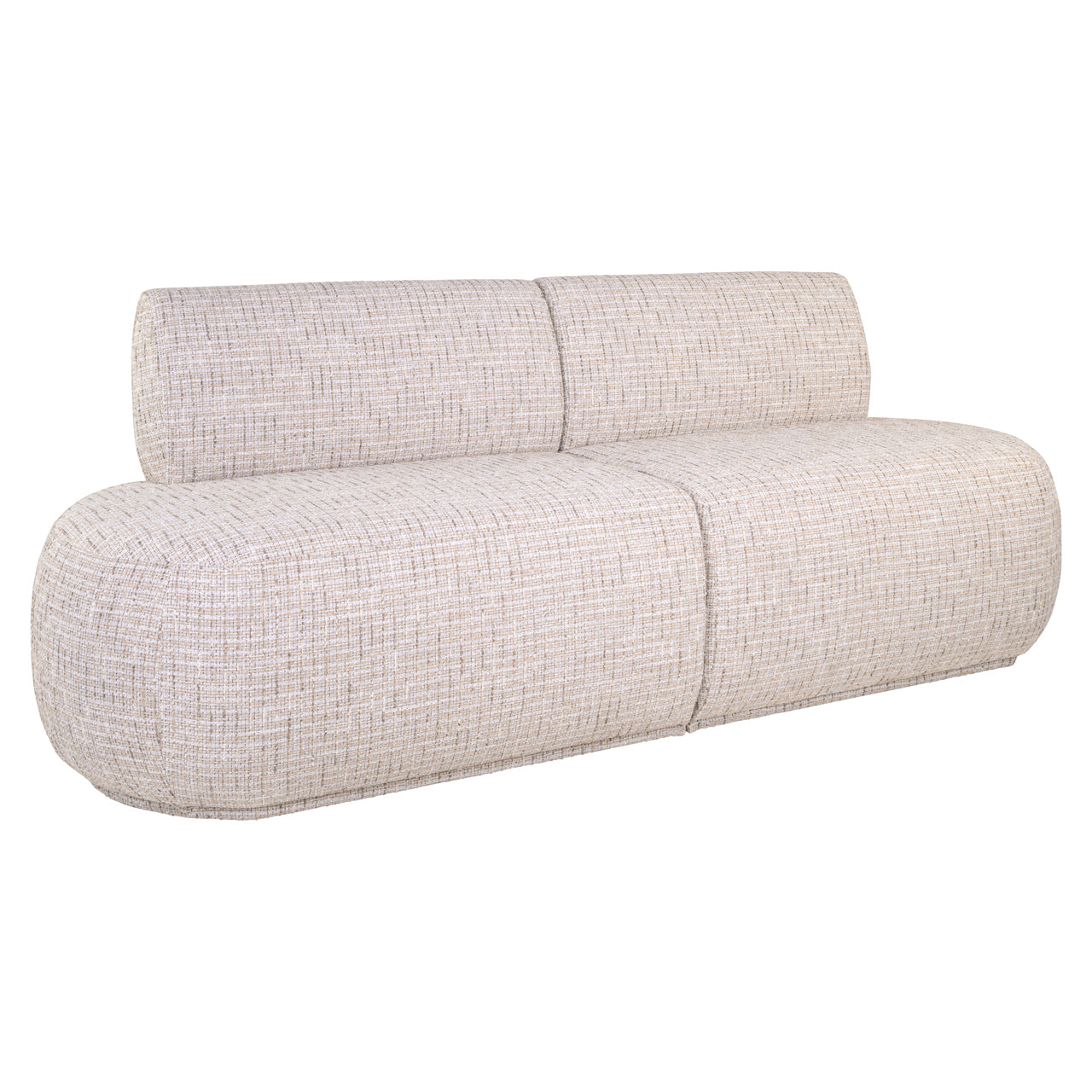 Richmond Möbel | Sitzbank Sorrobon trendy cream open end right straight