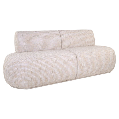 Richmond Möbel | Sitzbank Sorrobon trendy cream open end right straight