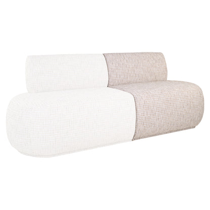 Richmond Möbel | Sitzbank Sorrobon trendy cream open end right straight