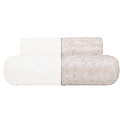 Richmond Möbel | Sitzbank Sorrobon trendy cream open end right straight