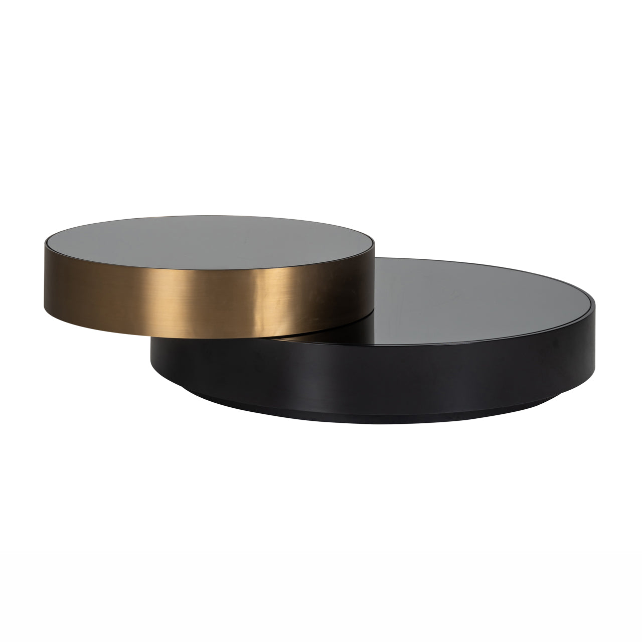 Richmond Möbel | Couchtisch Alexander Jones (Slice) | Black-gold