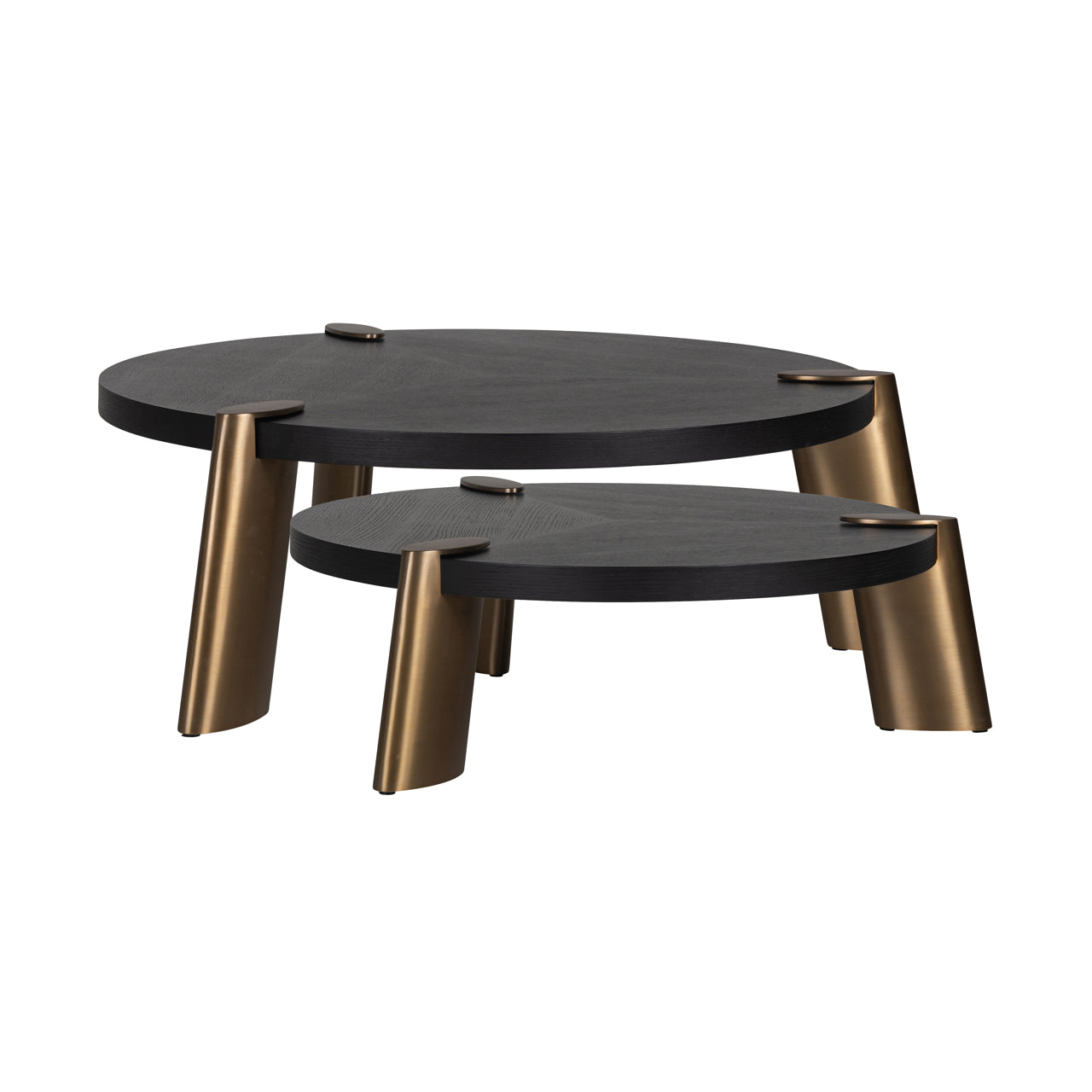 Richmond Möbel | Couchtisch Alexander Jones (Brody) (Set von 2) | Charcoal