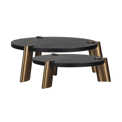 Richmond Möbel | Couchtisch Alexander Jones (Brody) (Set von 2) | Charcoal