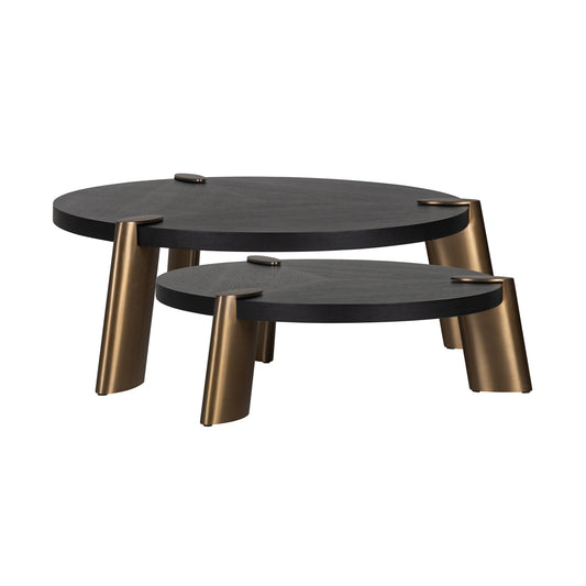 Richmond Möbel | Couchtisch Alexander Jones (Brody) (Set von 2) | Charcoal