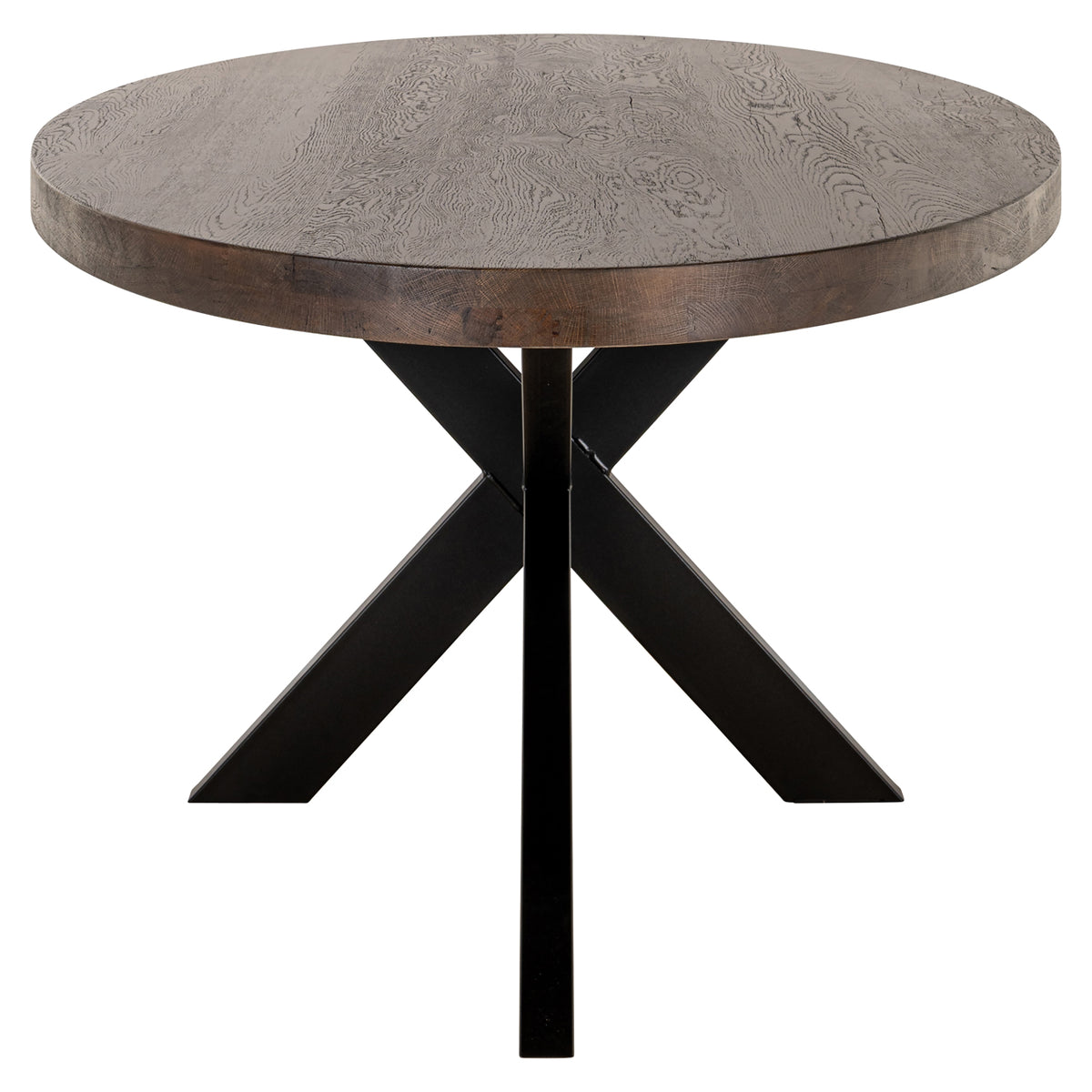 Richmond Möbel Esstisch Watson dark brown/black | 213664