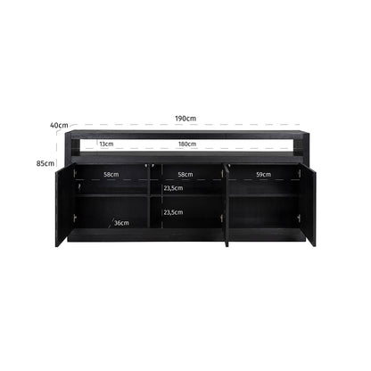Richmond Möbel | Sideboard Oakura | Black