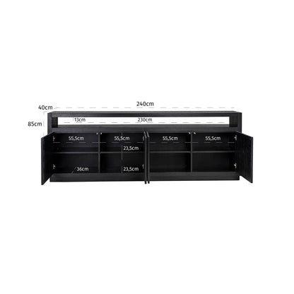 Richmond Möbel | Sideboard Oakura | Black