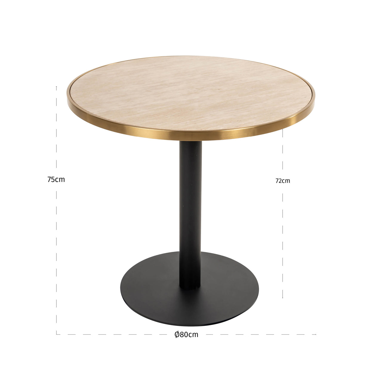 Richmond Möbel | Bistro-Tisch Brazza | Beige