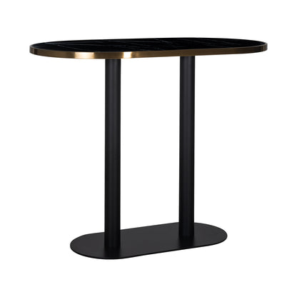 Richmond Möbel | Bartisch Zenza oval | Black