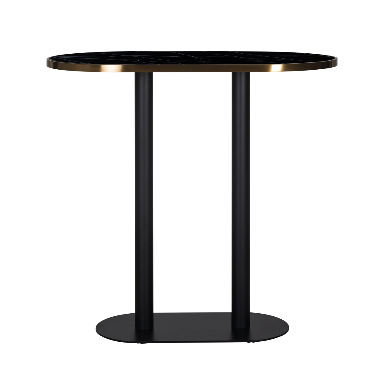 Richmond Möbel | Bartisch Zenza oval | Black
