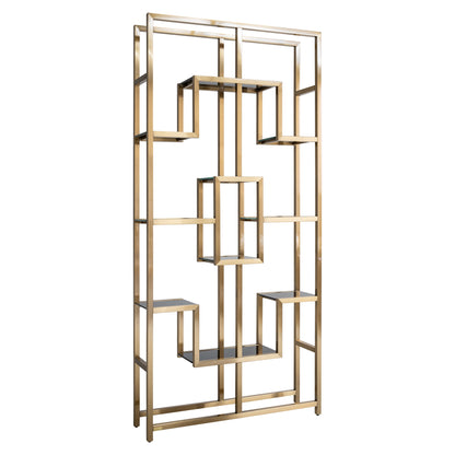 Richmond Möbel | Vitrine Magnus | Gold
