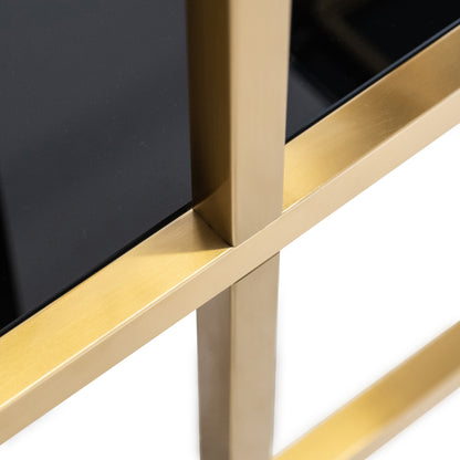 Richmond Möbel | Vitrine Magnus | Gold