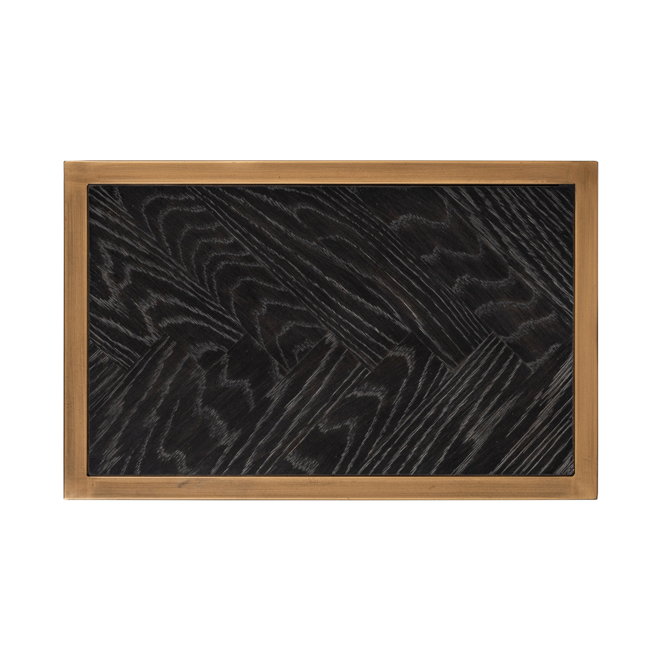 Richmond Möbel | Beistelltisch Blackbone Brass | Black-rustic